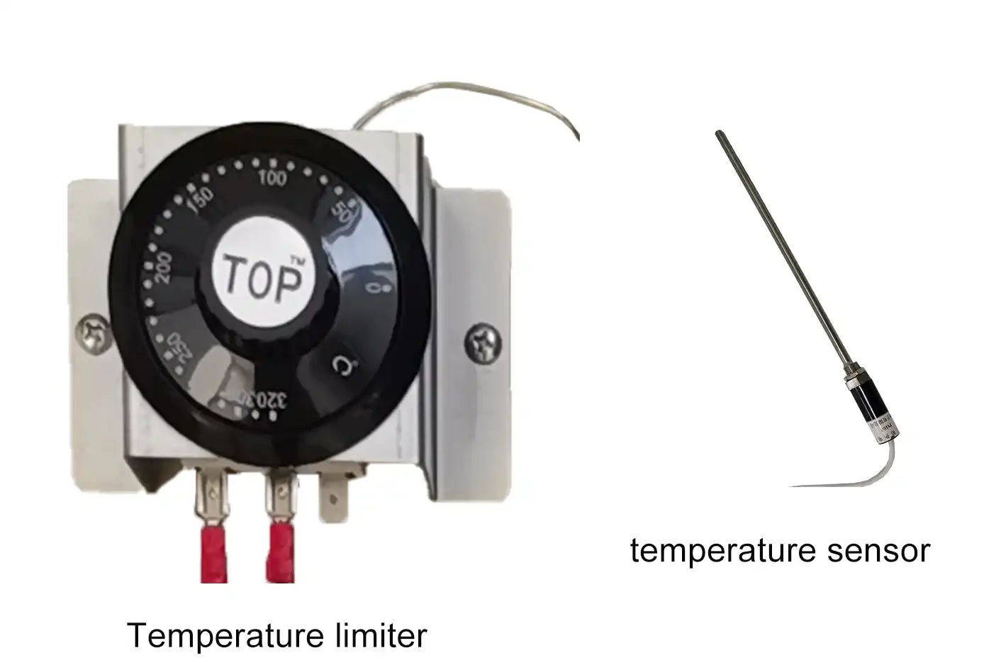 Temperature detecting unit