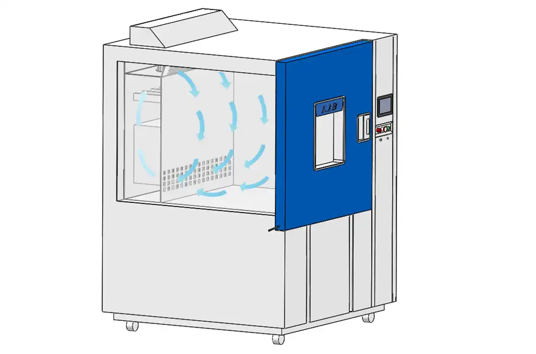 Air circulation design of Thermal Cycling Equipment