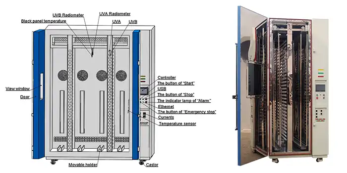 LIB UV PRECONDITIONING CHAMBER LIB UV PRECONDITIONING CHAMBER
