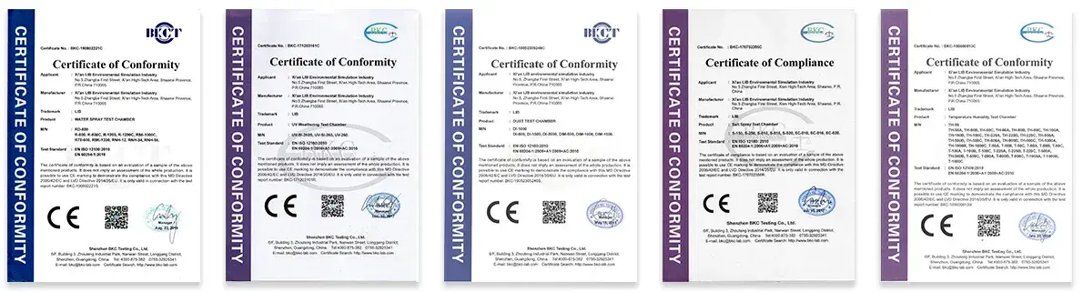 CERTIFICATIONS CERTIFICATIONS